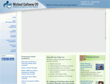 Tablet Screenshot of drgallaway.com